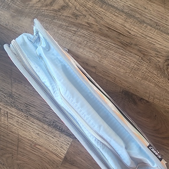 Case It 3" Trapper Keeper, Retro, Diamonds, Colorful, Grey, Zipper, School - Picture 6 of 11